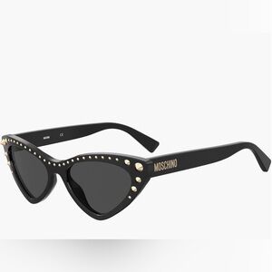✨ NWT Moschino 53mm Studded Cat Eye Sunglasses ✨
